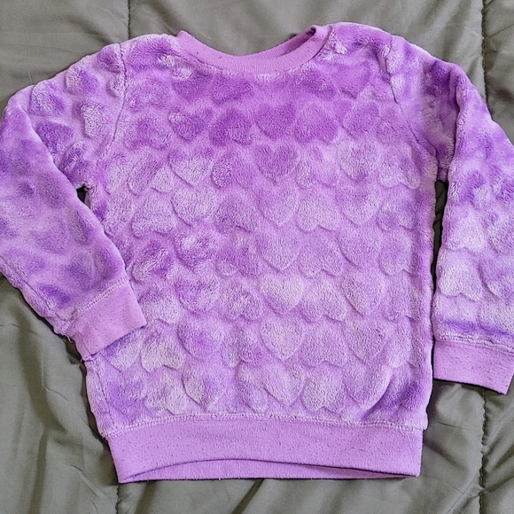 Shirts \u0026 Tops | Purple Fuzzy Sweatshirt 